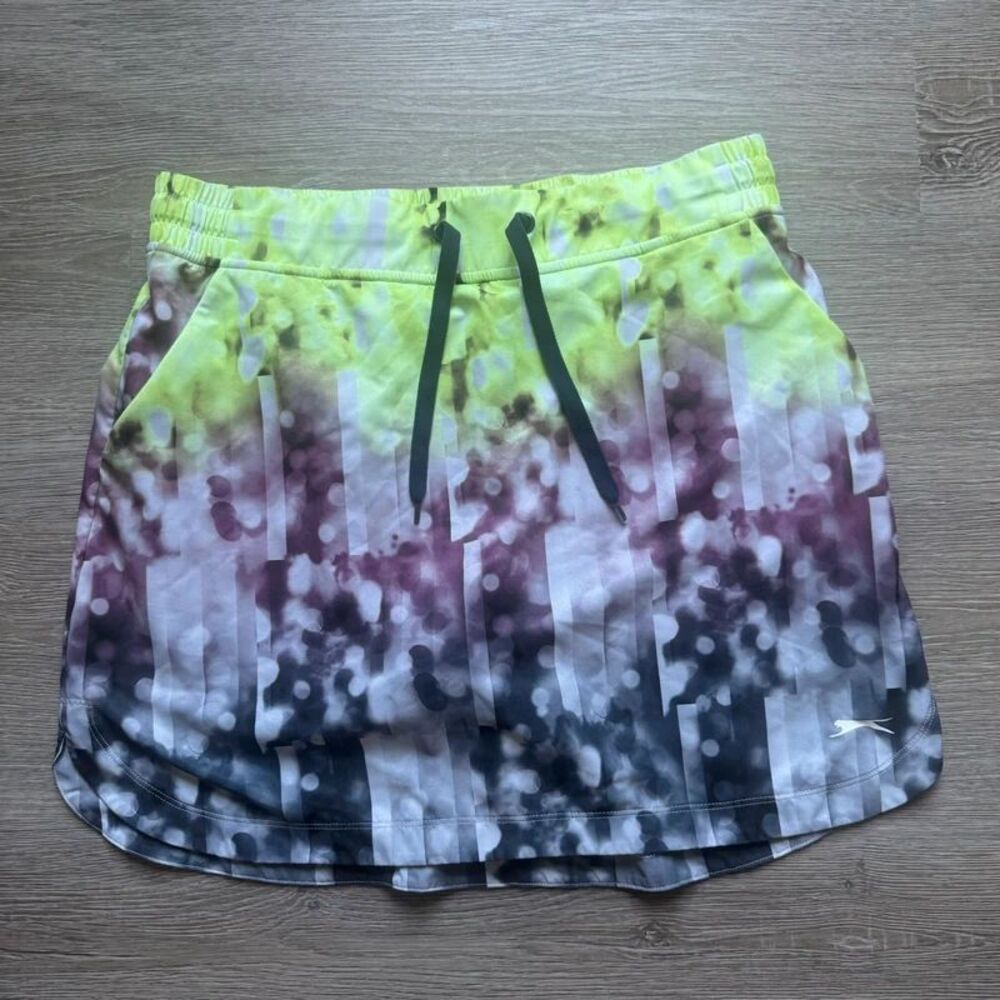 Slazenger Women’s Size Medium Gold Skirt Multi Color Size M